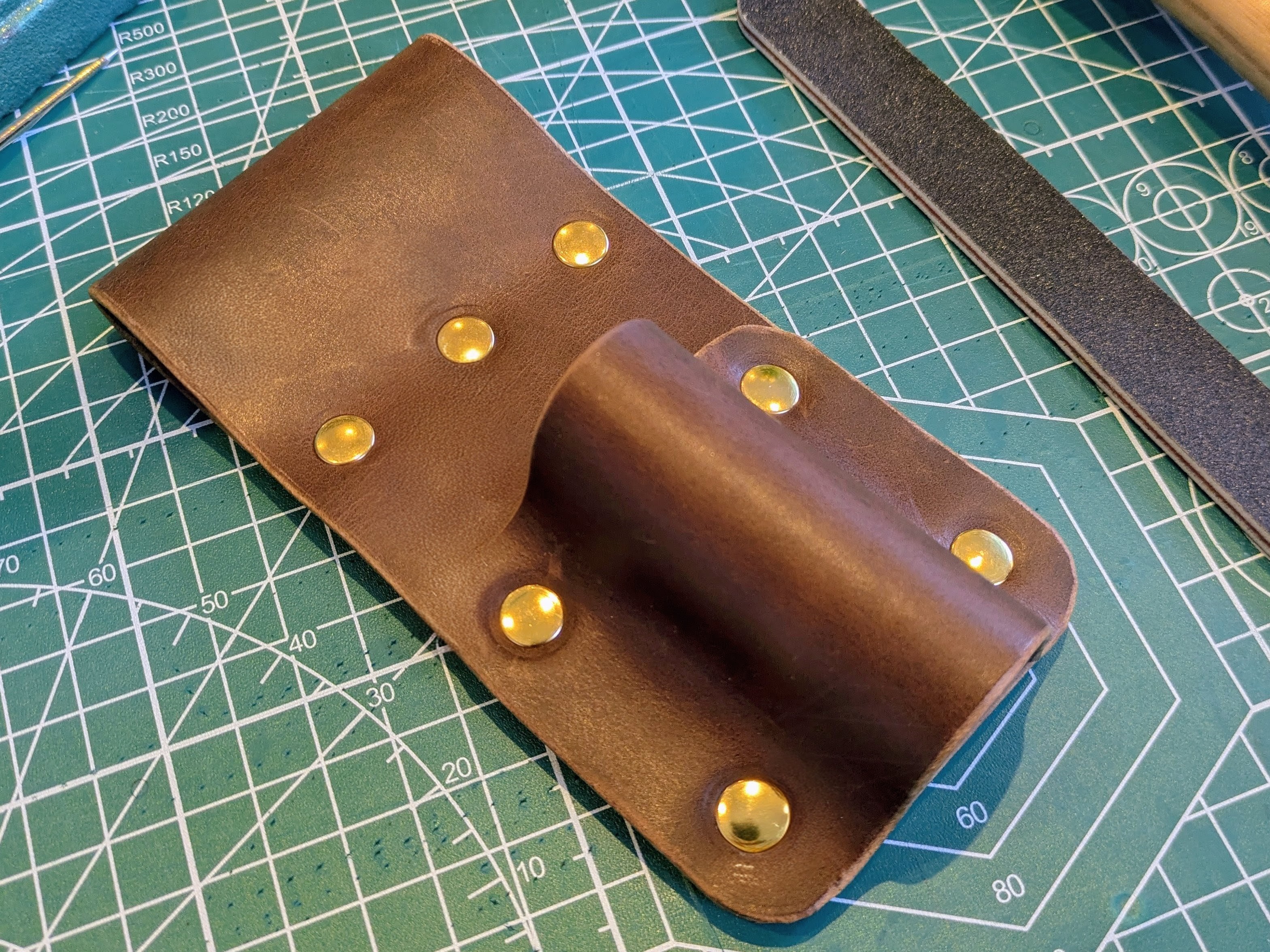Belt frog for torch.